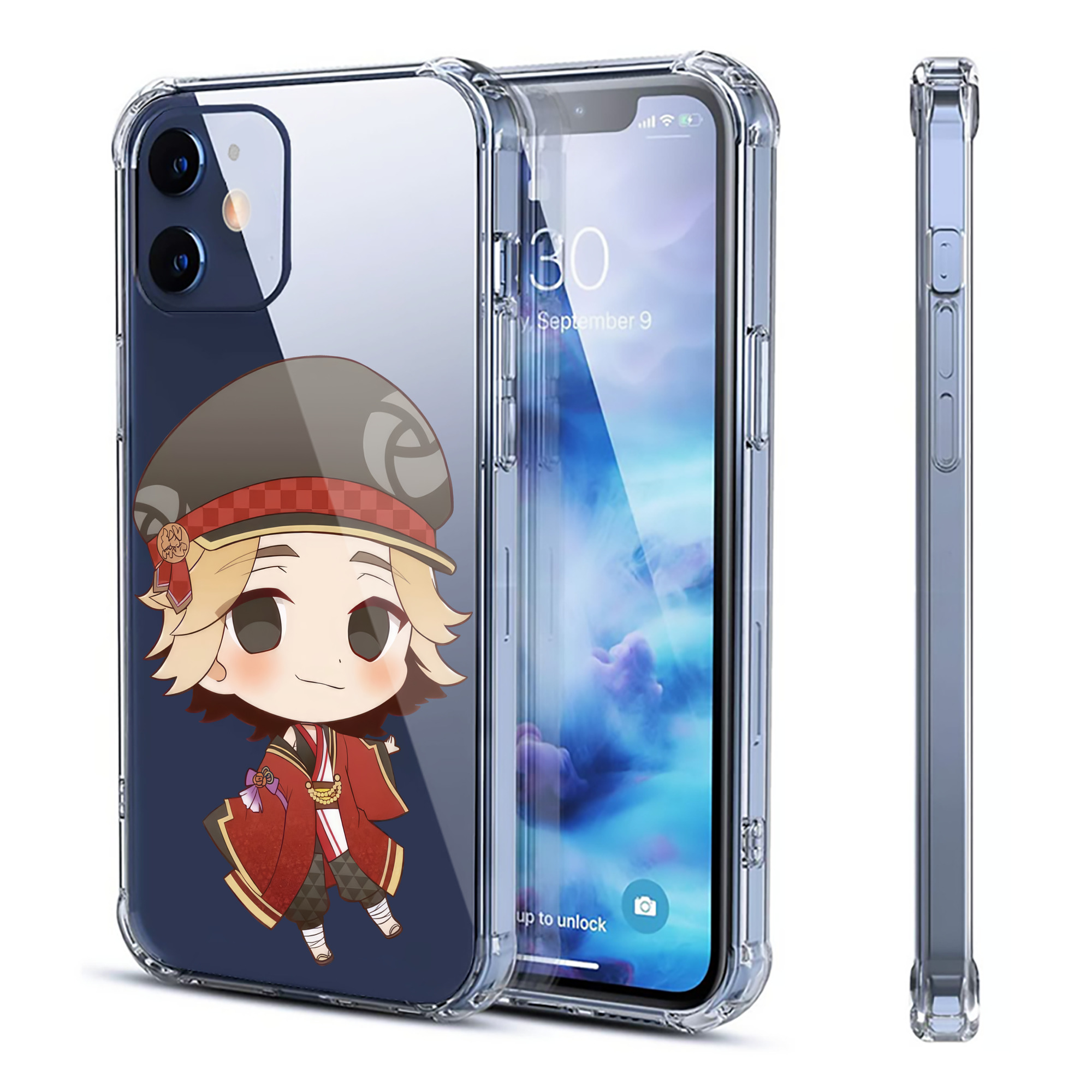 （画像用） 東京リベンジャーズ Tokyo Revengers 【iPhone 12シリーズ対応】透明スマホケース（クリアソフトケース）